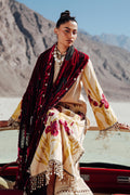 Sana Safinaz | Winter Shawl 24 | S241-003B-3CP by Sana Safinaz - Designer Dress - Type: Ladies Clothes - Available at Libayah - 100% Original