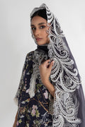 Sana Safinaz | Luxury Pret | FW23FOR130P3 by Sana Safinaz - Designer Dress - Type: Ladies Clothes - Available at Libayah - 100% Original