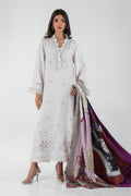 Sana Safinaz | Luxury Pret |  FW23FOR156P3 by Sana Safinaz - Designer Dress - Type: Ladies Clothes - Available at Libayah - 100% Original