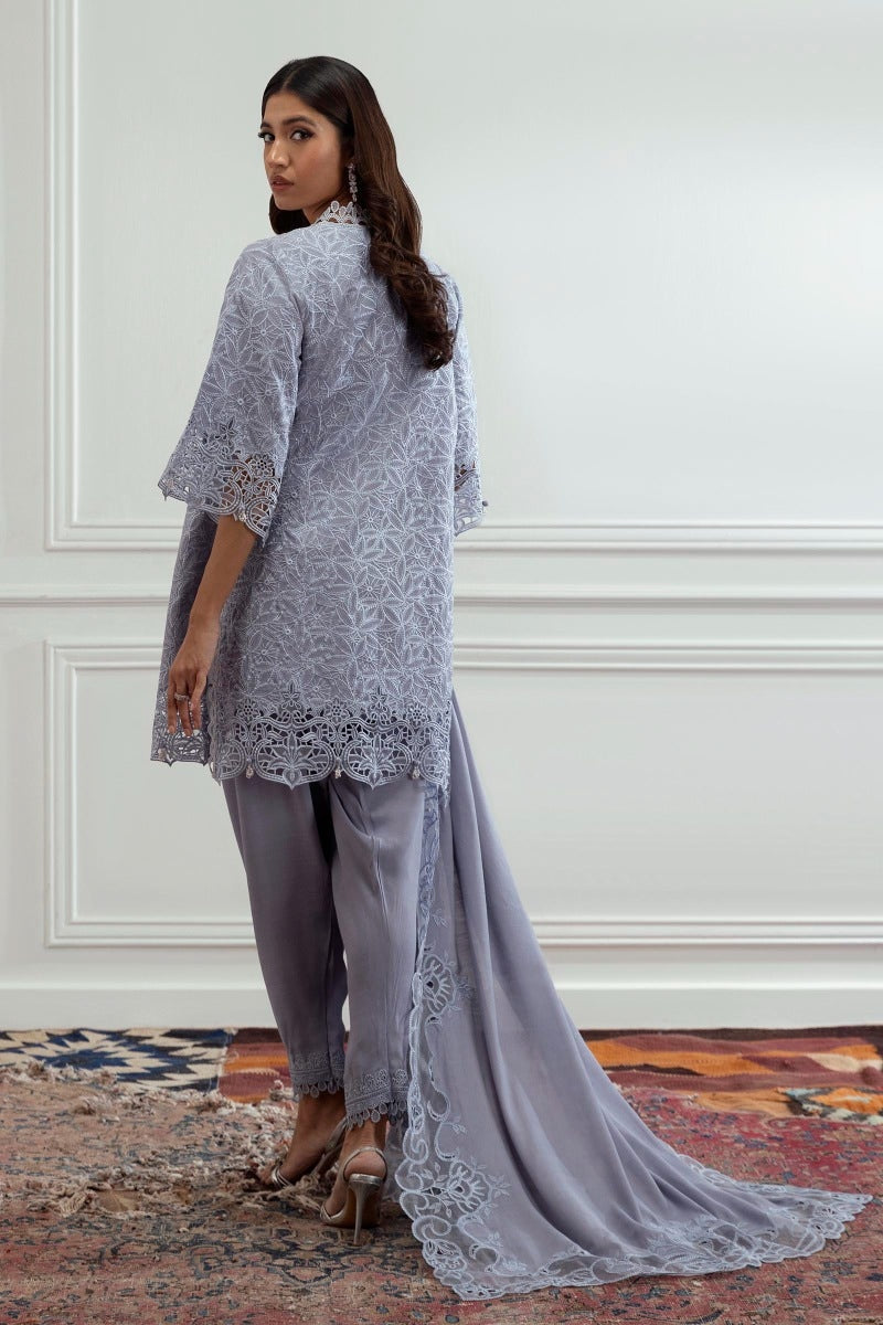 Sana Safinaz | Luxury Pret | FW23FOR126 by Sana Safinaz - Designer Dress - Type: Ladies Clothes - Available at Libayah - 100% Original