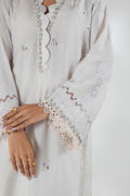 Sana Safinaz | Luxury Pret |  FW23FOR156P3 by Sana Safinaz - Designer Dress - Type: Ladies Clothes - Available at Libayah - 100% Original
