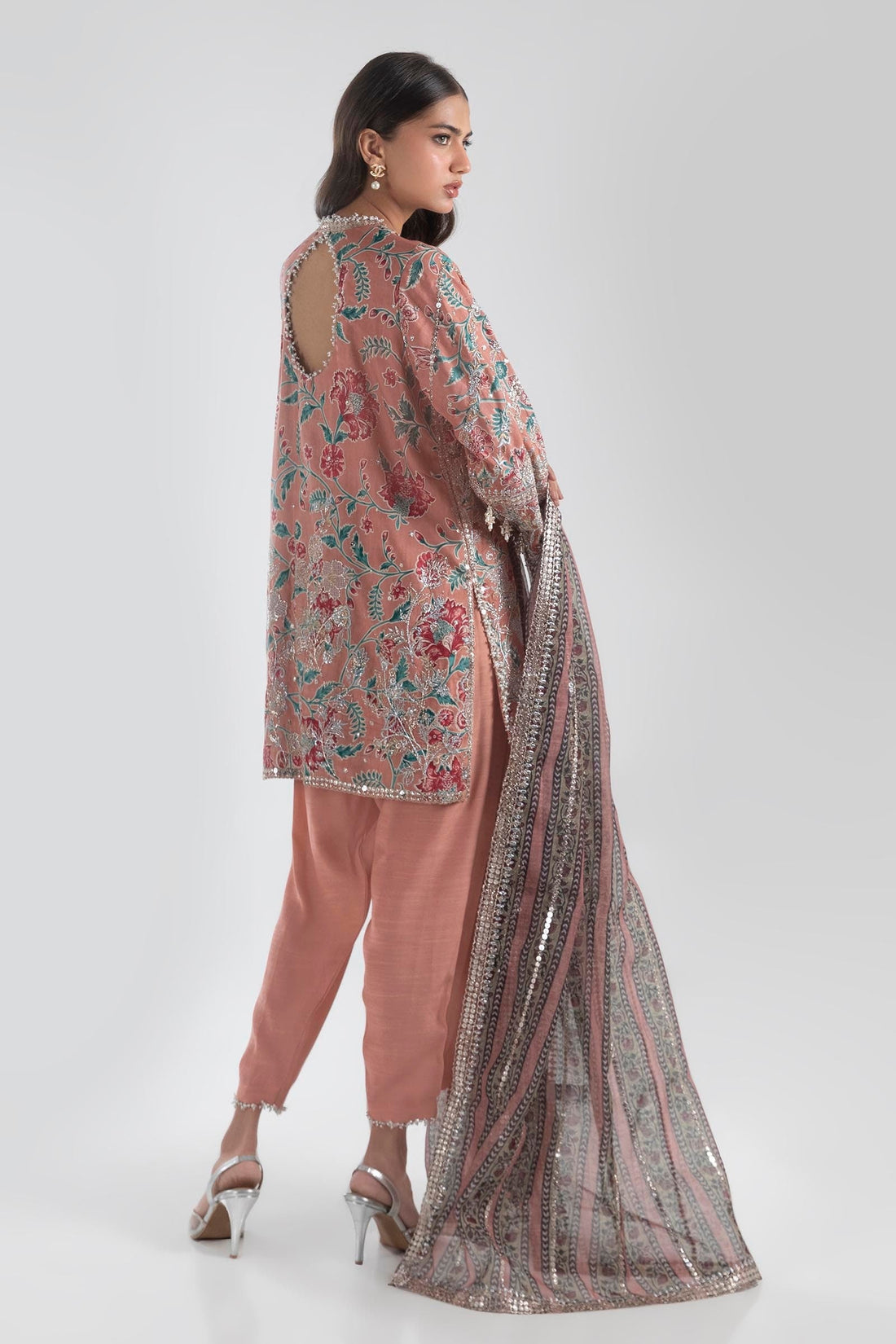 Sana Safinaz | Luxury Pret |  SS24FOR186P3 by Sana Safinaz - Designer Dress - Type: Ladies Clothes - Available at Libayah - 100% Original