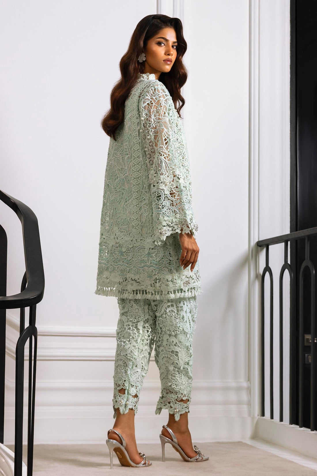 Sana Safinaz | Luxury Pret |  SS24FOR209P2T by Sana Safinaz - Designer Dress - Type: Ladies Clothes - Available at Libayah - 100% Original