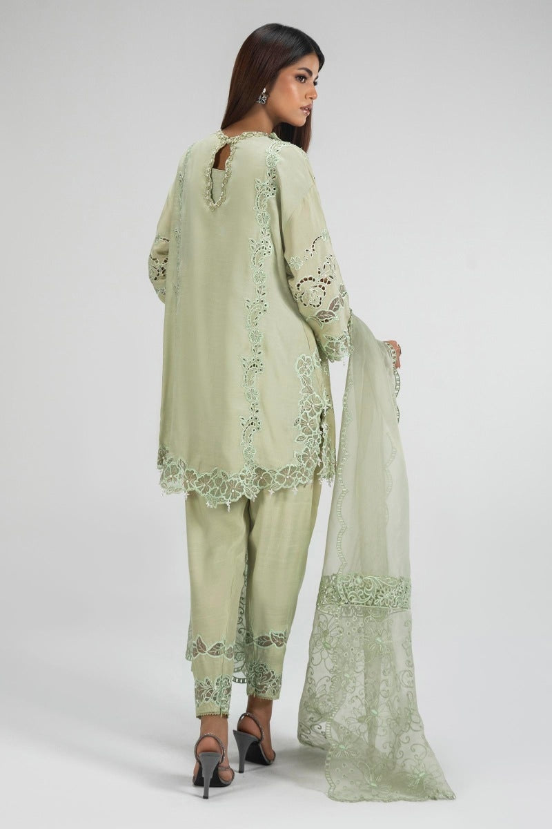 Sana Safinaz | Luxury Pret | FW23FOR127 by Sana Safinaz - Designer Dress - Type: Ladies Clothes - Available at Libayah - 100% Original