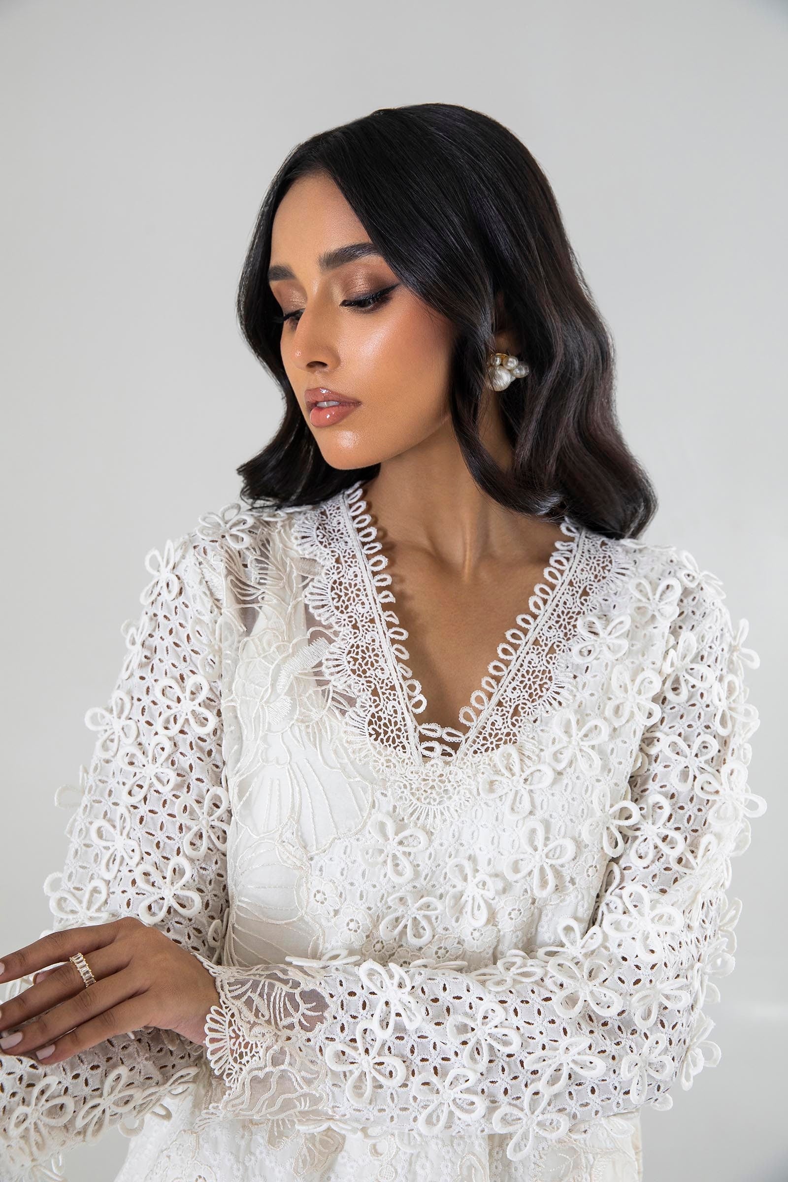 Sana Safinaz | Luxury Pret |  SS24FOR214P2T by Sana Safinaz - Designer Dress - Type: Ladies Clothes - Available at Libayah - 100% Original