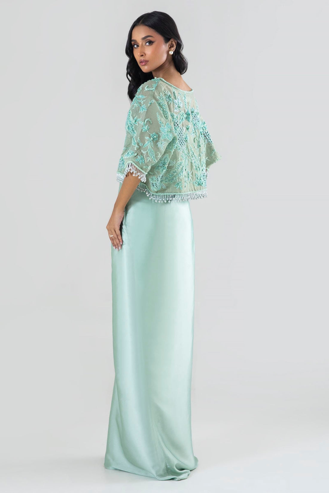 Sana Safinaz | Luxury Pret |  SS24FOR219P2T by Sana Safinaz - Designer Dress - Type: Ladies Clothes - Available at Libayah - 100% Original