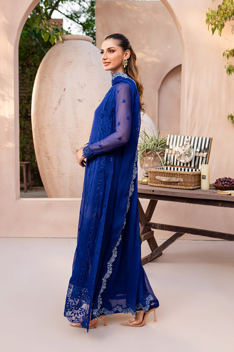 Azure | Ensembles Embroidered Formals | Sapphire Symphony by Azure - Designer Dress - Type: Ladies Clothes - Available at Libayah - 100% Original