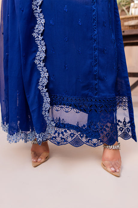 Azure | Ensembles Embroidered Formals | Sapphire Symphony by Azure - Designer Dress - Type: Ladies Clothes - Available at Libayah - 100% Original