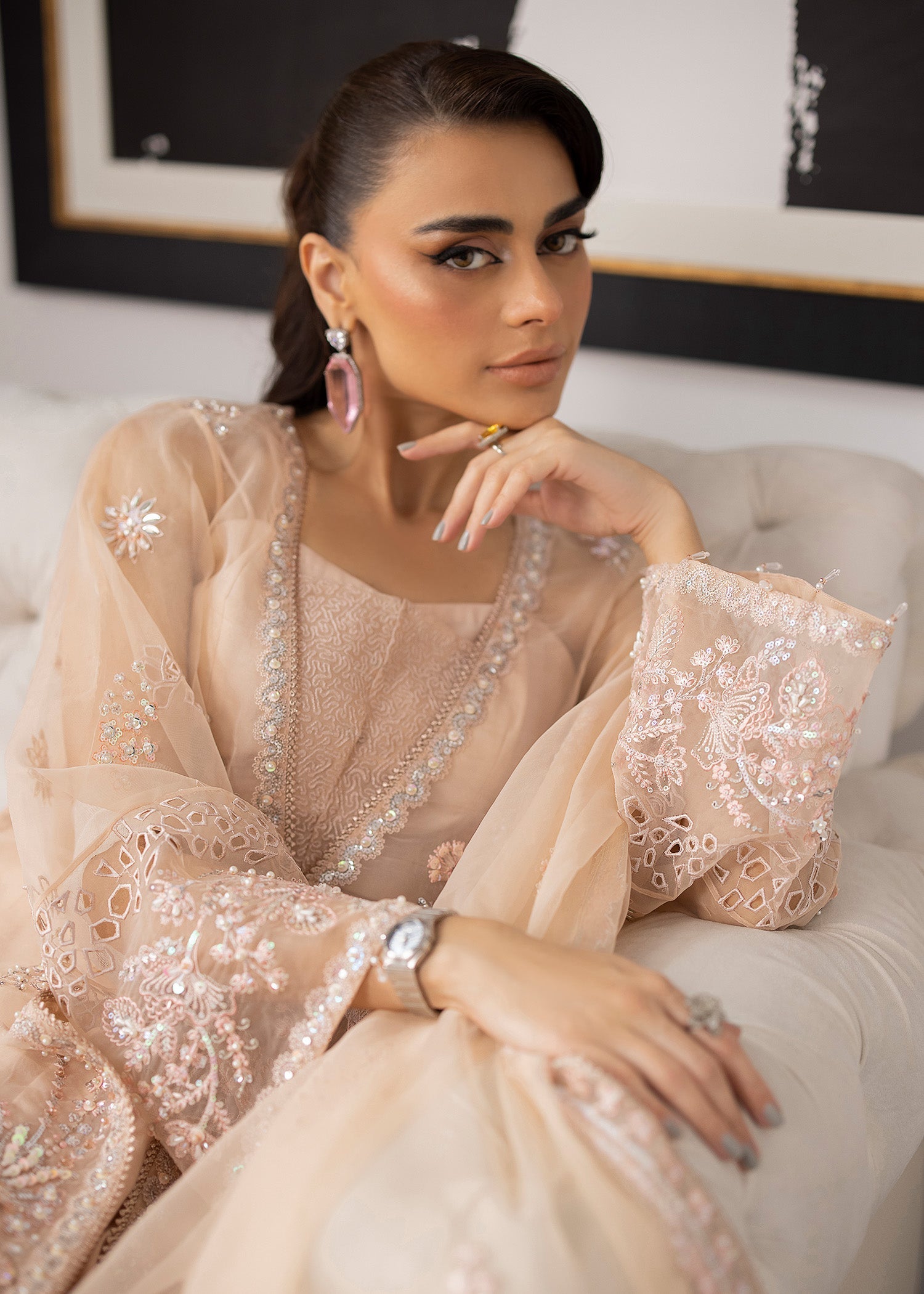 Sardinia | La More 24 | Peach Blossom by Sardinia - Designer Dress - Type: Ladies Clothes - Available at Libayah - 100% Original