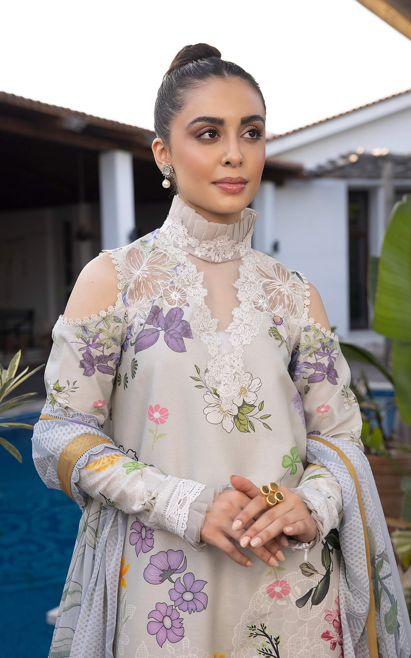 Asifa and Nabeel | Meraki Summer Vol 2 | Sarmayi MK-16 by Asifa and Nabeel - Designer Dress - Type: Ladies Clothes - Available at Libayah - 100% Original