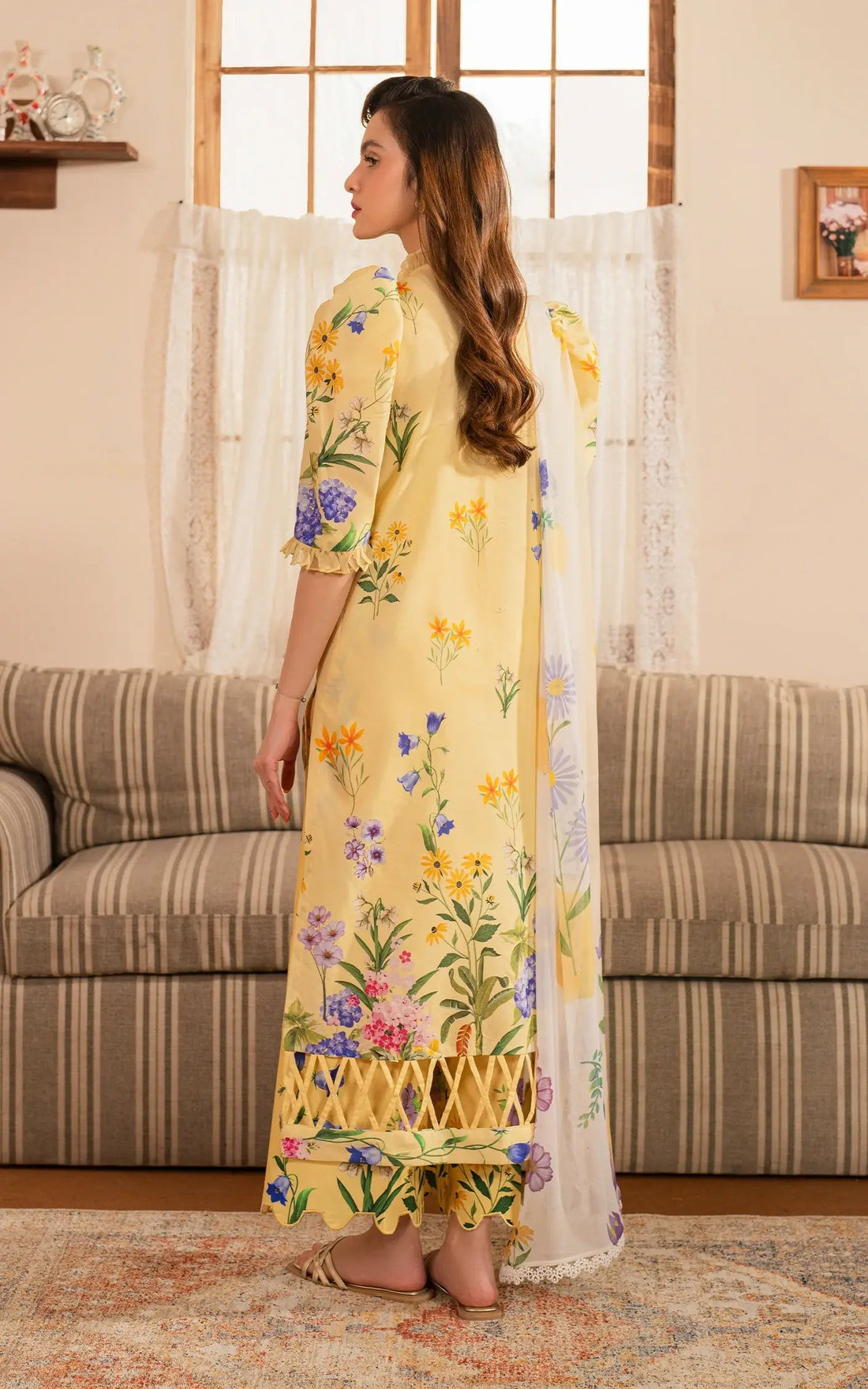 Asifa and Nabeel | Meraki Vintage 25 | Sehar (MVL25-03) by Asifa and Nabeel - Designer Dress - Type: Ladies Clothes - Available at Libayah - 100% Original