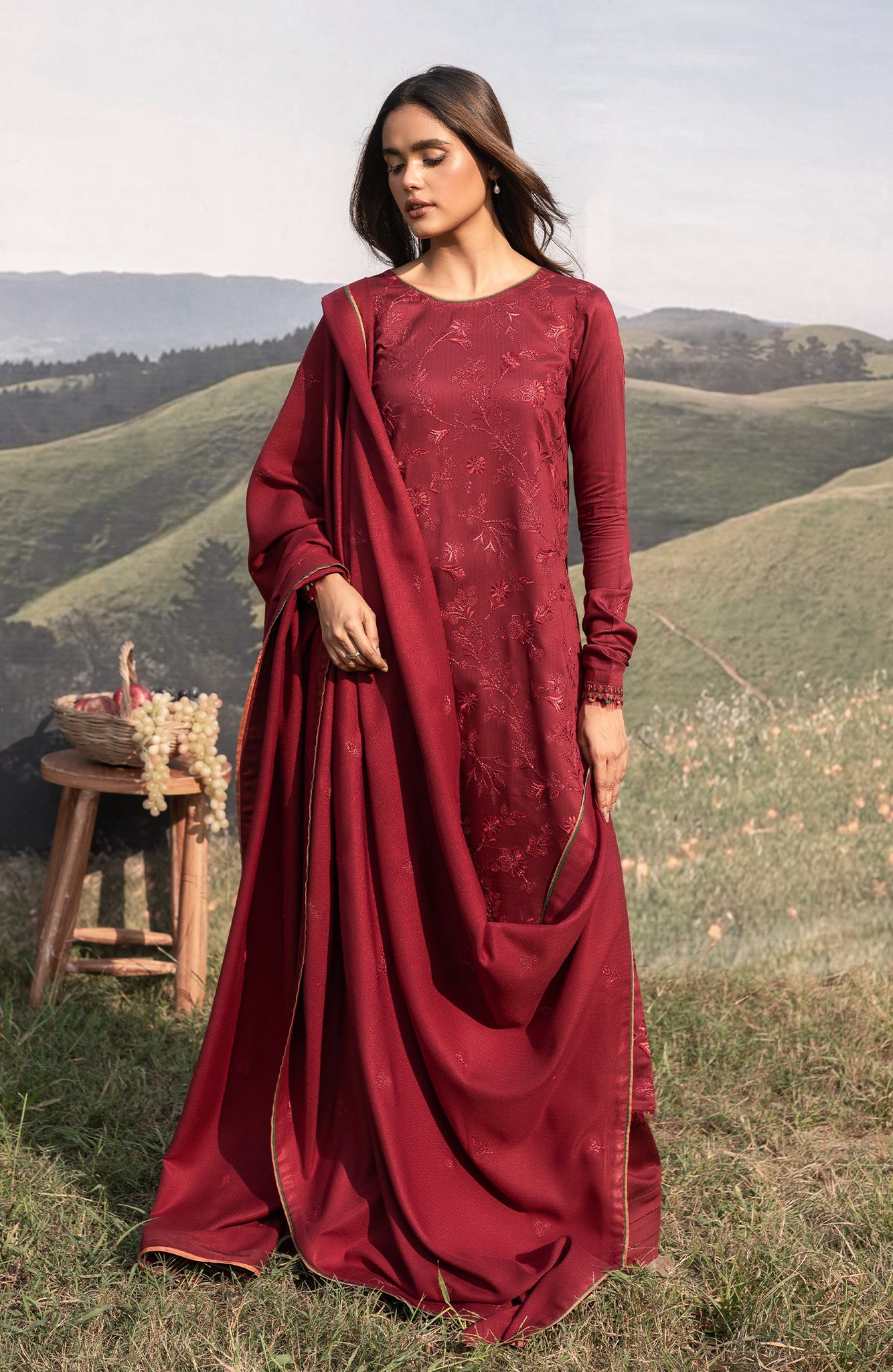 Seran | Whisper Garden Winter 24 |  Kamelia by Seran - Designer Dress - Type: Ladies Clothes - Available at Libayah - 100% Original