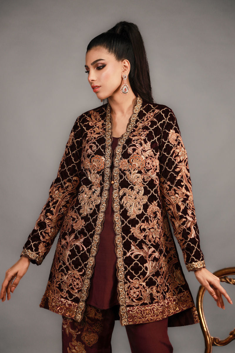 Shamaeel Ansari | Renaissance Empire |  TRE-06 by Shamaeel Ansari - Designer Dress - Type: Ladies Clothes - Available at Libayah - 100% Original