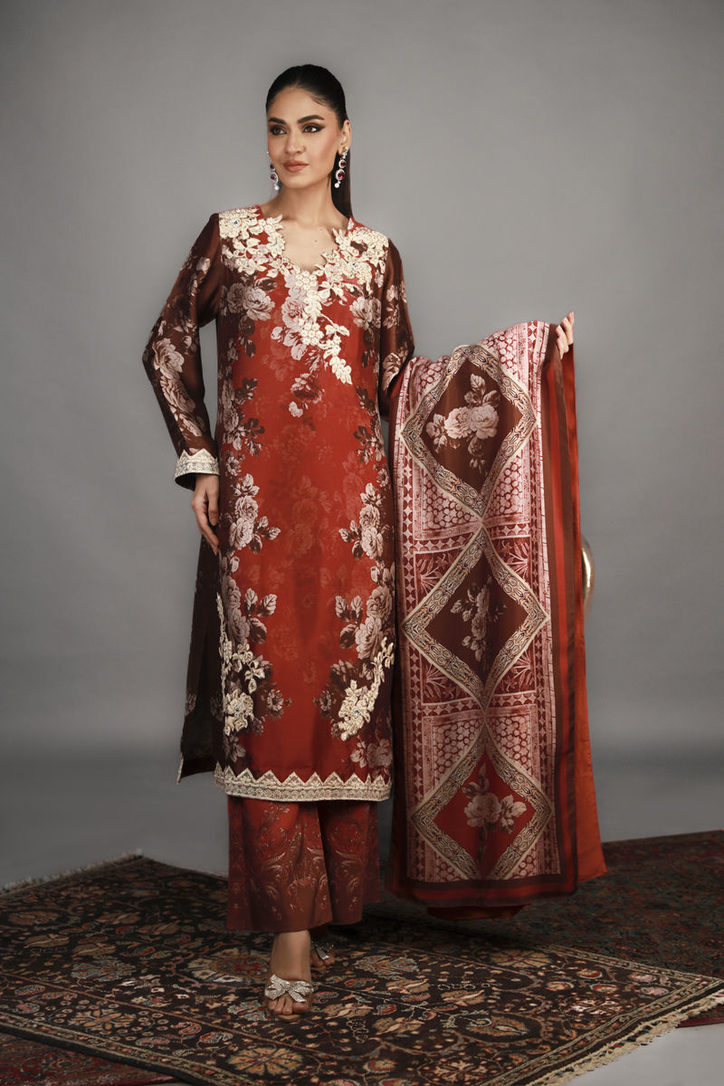 Shamaeel Ansari | Renaissance Empire |  TRE-07 by Shamaeel Ansari - Designer Dress - Type: Ladies Clothes - Available at Libayah - 100% Original