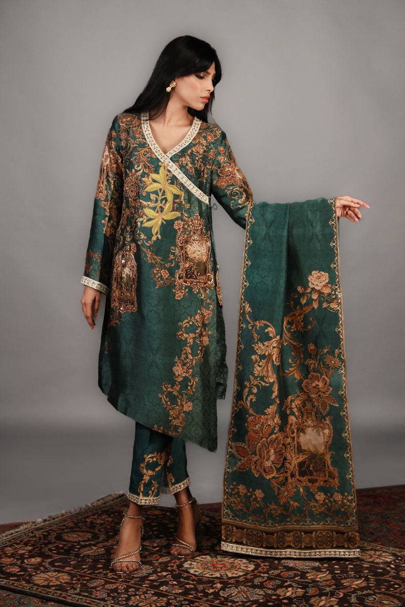 Shamaeel Ansari | Renaissance Empire |   TRE-09 by Shamaeel Ansari - Designer Dress - Type: Ladies Clothes - Available at Libayah - 100% Original