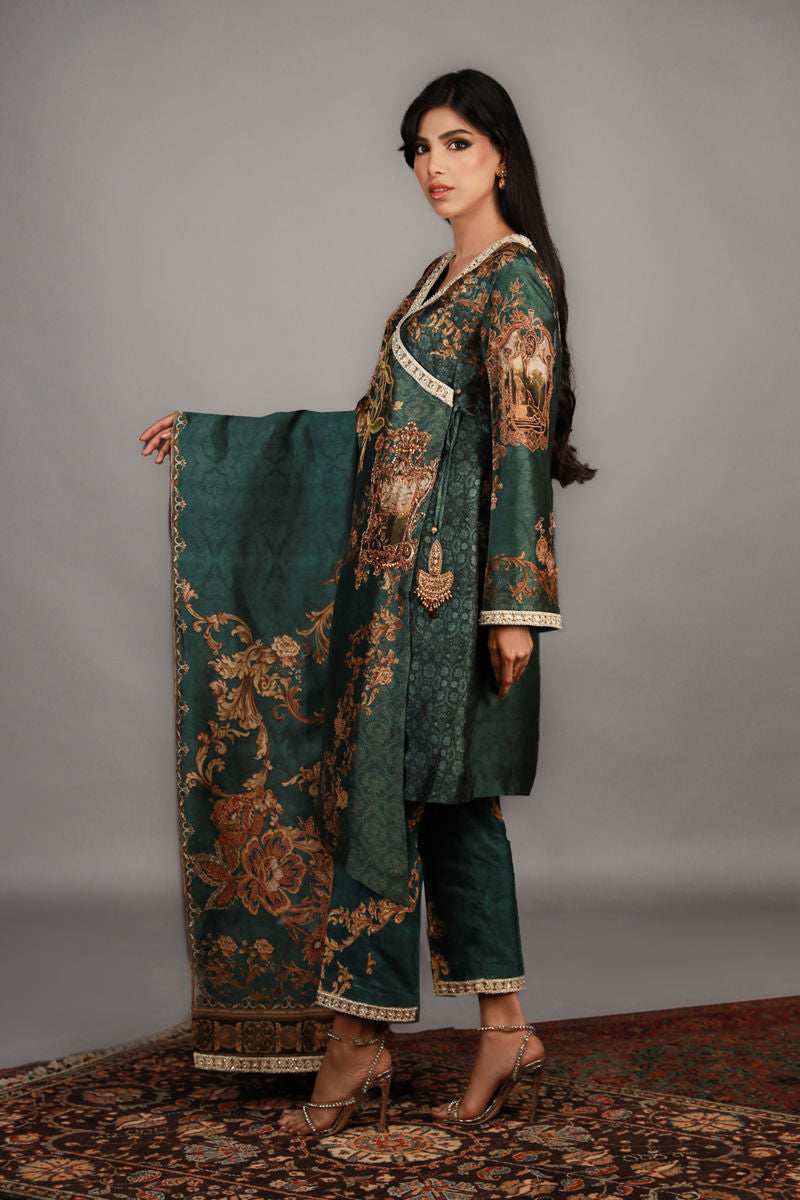 Shamaeel Ansari | Renaissance Empire |   TRE-09 by Shamaeel Ansari - Designer Dress - Type: Ladies Clothes - Available at Libayah - 100% Original