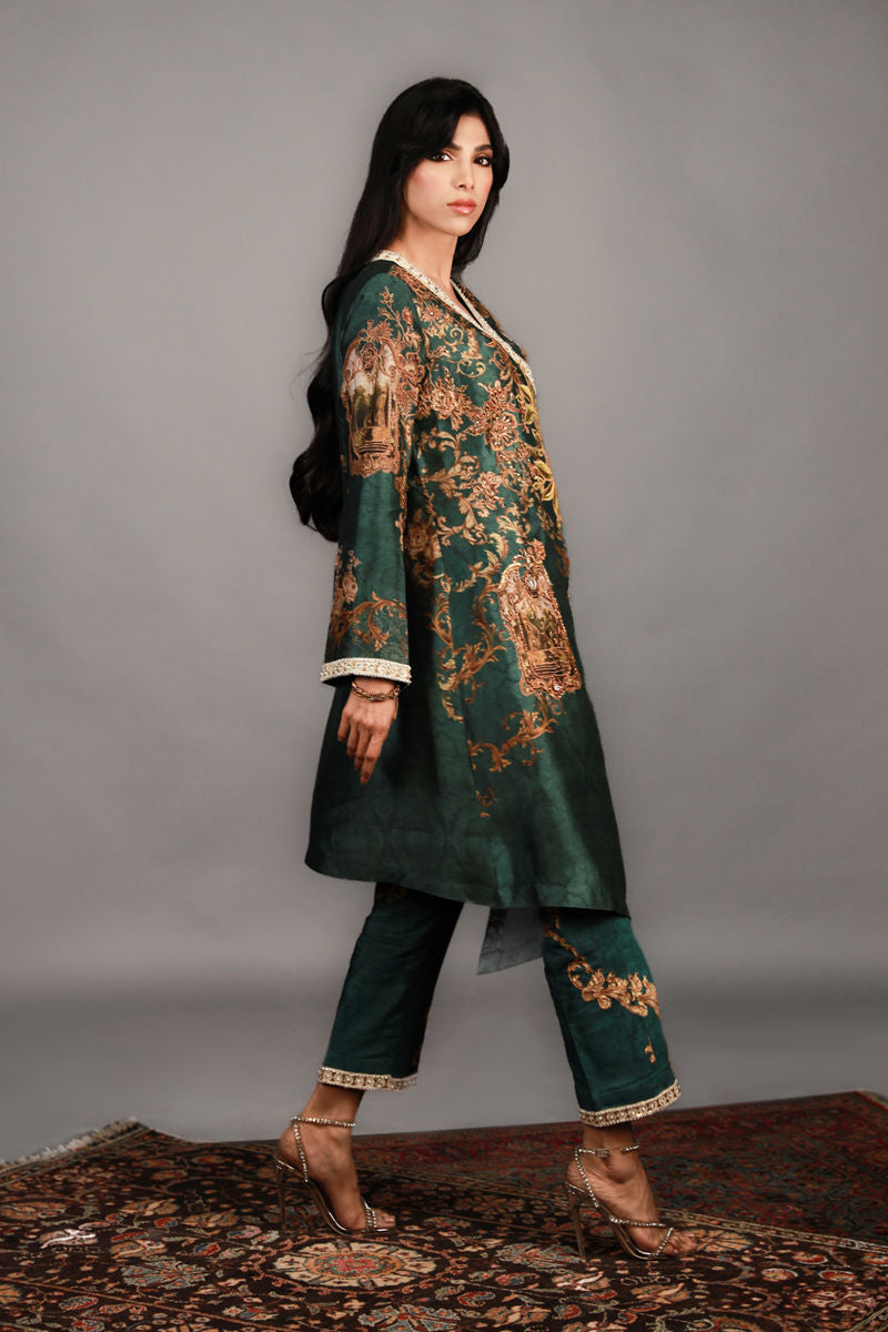 Shamaeel Ansari | Renaissance Empire |   TRE-09 by Shamaeel Ansari - Designer Dress - Type: Ladies Clothes - Available at Libayah - 100% Original