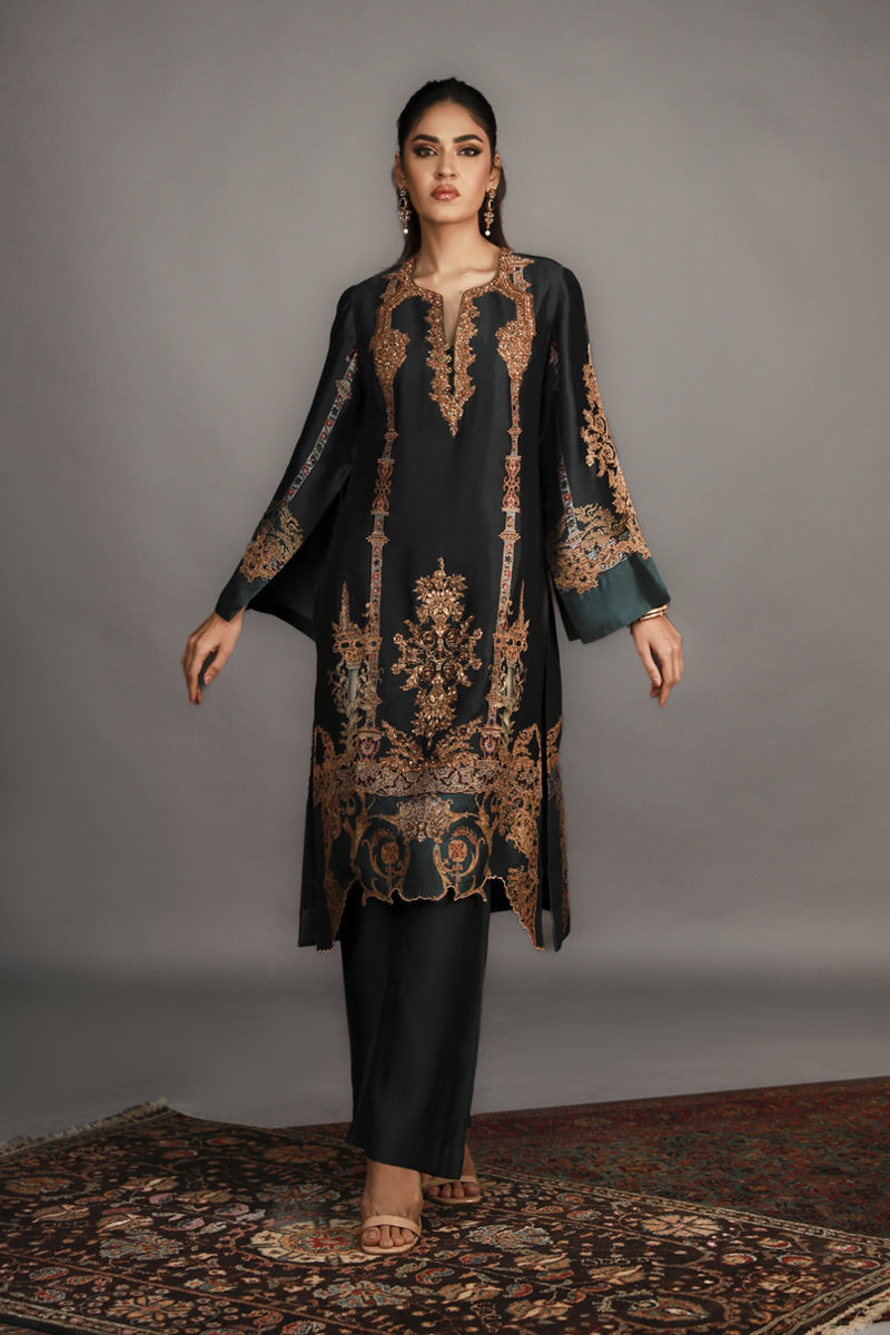 Shamaeel Ansari | Renaissance Empire |   TRE-10 by Shamaeel Ansari - Designer Dress - Type: Ladies Clothes - Available at Libayah - 100% Original