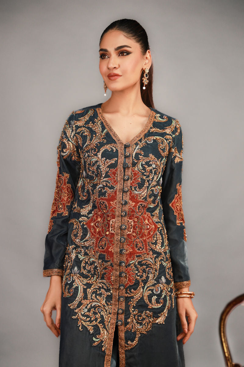 Shamaeel Ansari | Renaissance Empire |   TRE-11 by Shamaeel Ansari - Designer Dress - Type: Ladies Clothes - Available at Libayah - 100% Original