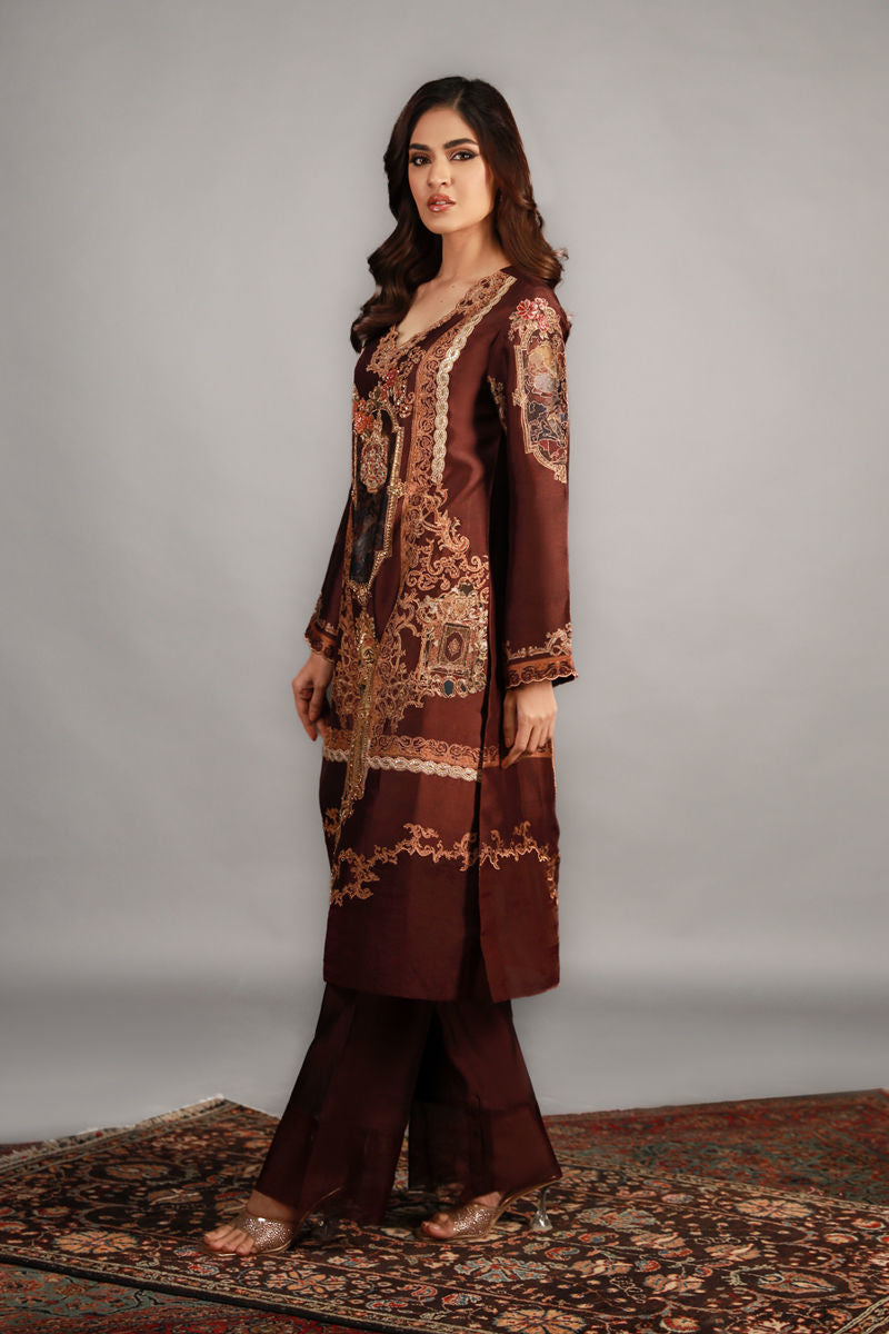 Shamaeel Ansari | Renaissance Empire | TRE-12 by Shamaeel Ansari - Designer Dress - Type: Ladies Clothes - Available at Libayah - 100% Original