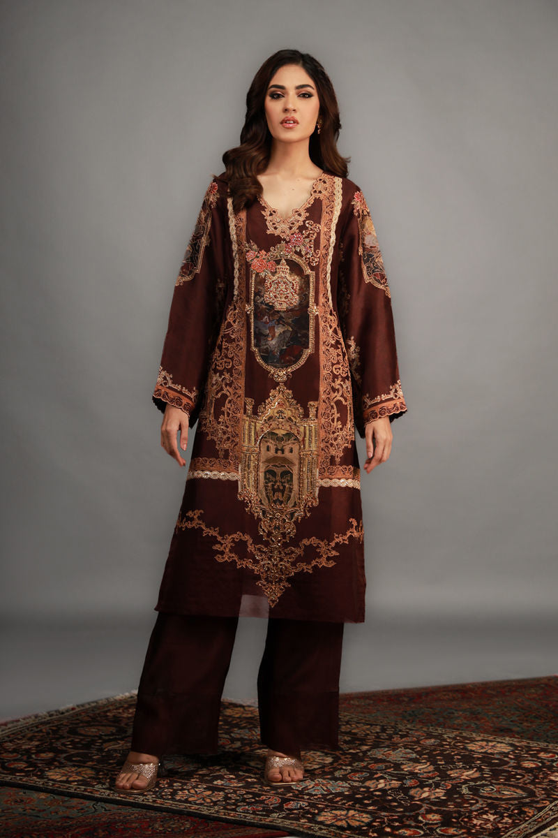 Shamaeel Ansari | Renaissance Empire | TRE-12 by Shamaeel Ansari - Designer Dress - Type: Ladies Clothes - Available at Libayah - 100% Original