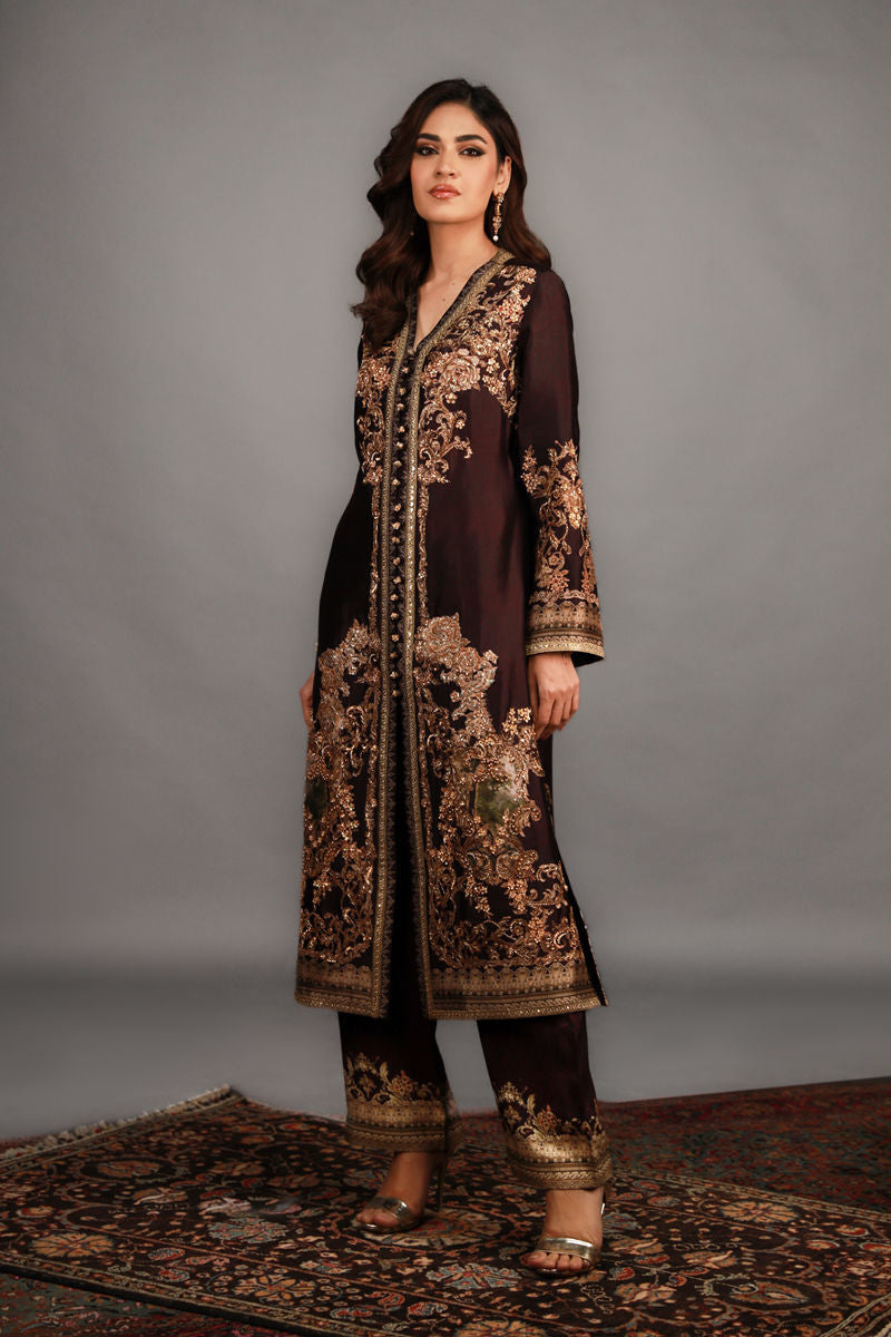 Shamaeel Ansari | Renaissance Empire | TRE-13 by Shamaeel Ansari - Designer Dress - Type: Ladies Clothes - Available at Libayah - 100% Original