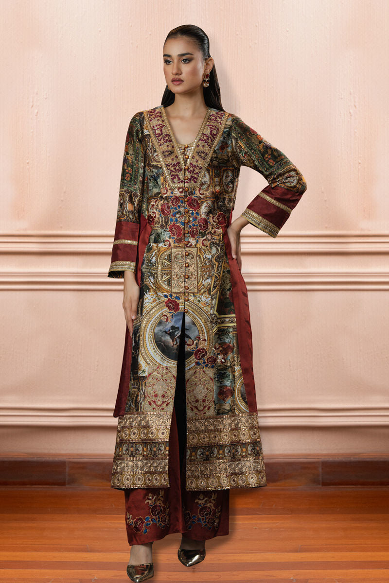 Shamaeel Ansari | Renaissance Empire | TRE-16 by Shamaeel Ansari - Designer Dress - Type: Ladies Clothes - Available at Libayah - 100% Original