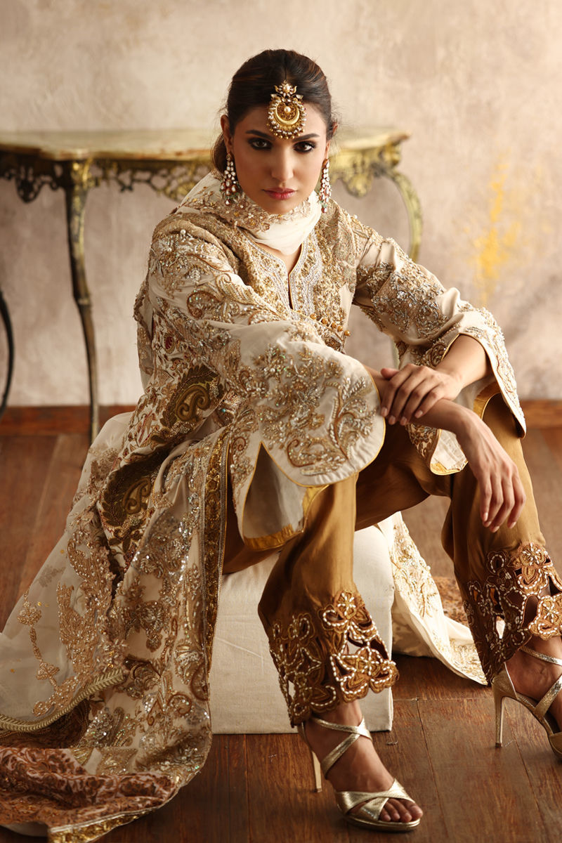 Shamaeel Ansari | Symposium of Queens | EQ-05 by Shamaeel Ansari - Designer Dress - Type: Bridal - Available at Libayah - 100% Original