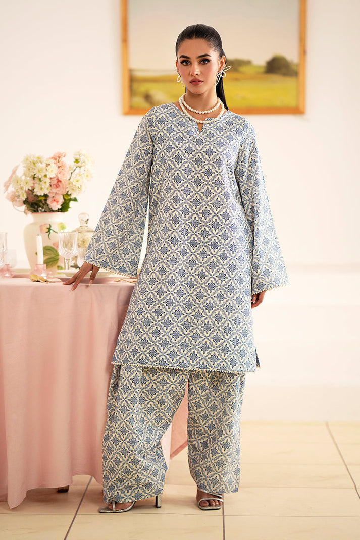 Sheenora | Fleur Co Ords | Sky Glow by Sheenora - Designer Dress - Type: Casual - Available at Libayah - 100% Original