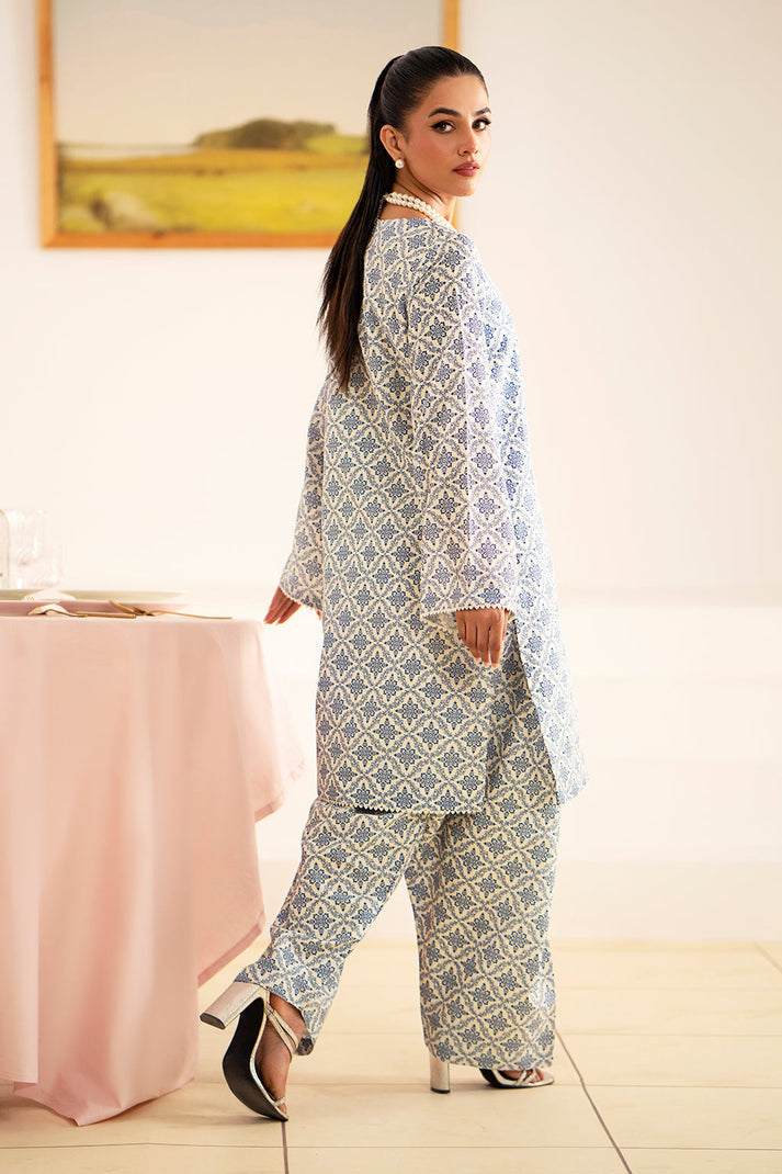 Sheenora | Fleur Co Ords | Sky Glow by Sheenora - Designer Dress - Type: Casual - Available at Libayah - 100% Original