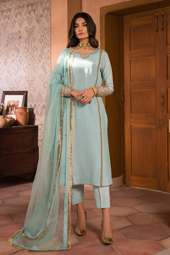 Sheenora | Nooru Luxury Pret | BAREEN by Sheenora - Designer Dress - Type: Luxury - Available at Libayah - 100% Original