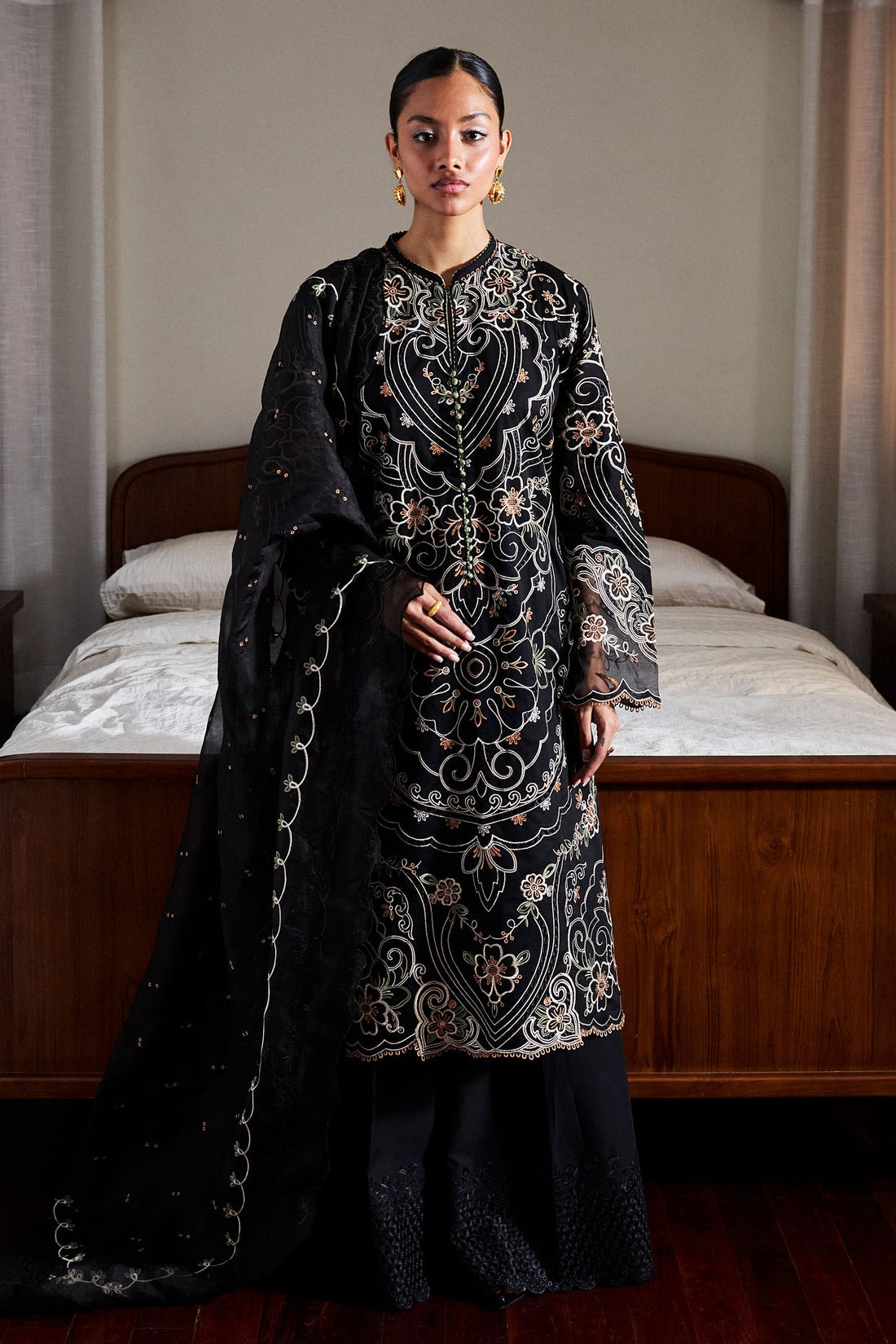 Zara Shahjahan | Satori 25 | Shizumi-4A by Zara Shahjahan - Designer Dress - Type: Ladies Clothes - Available at Libayah - 100% Original