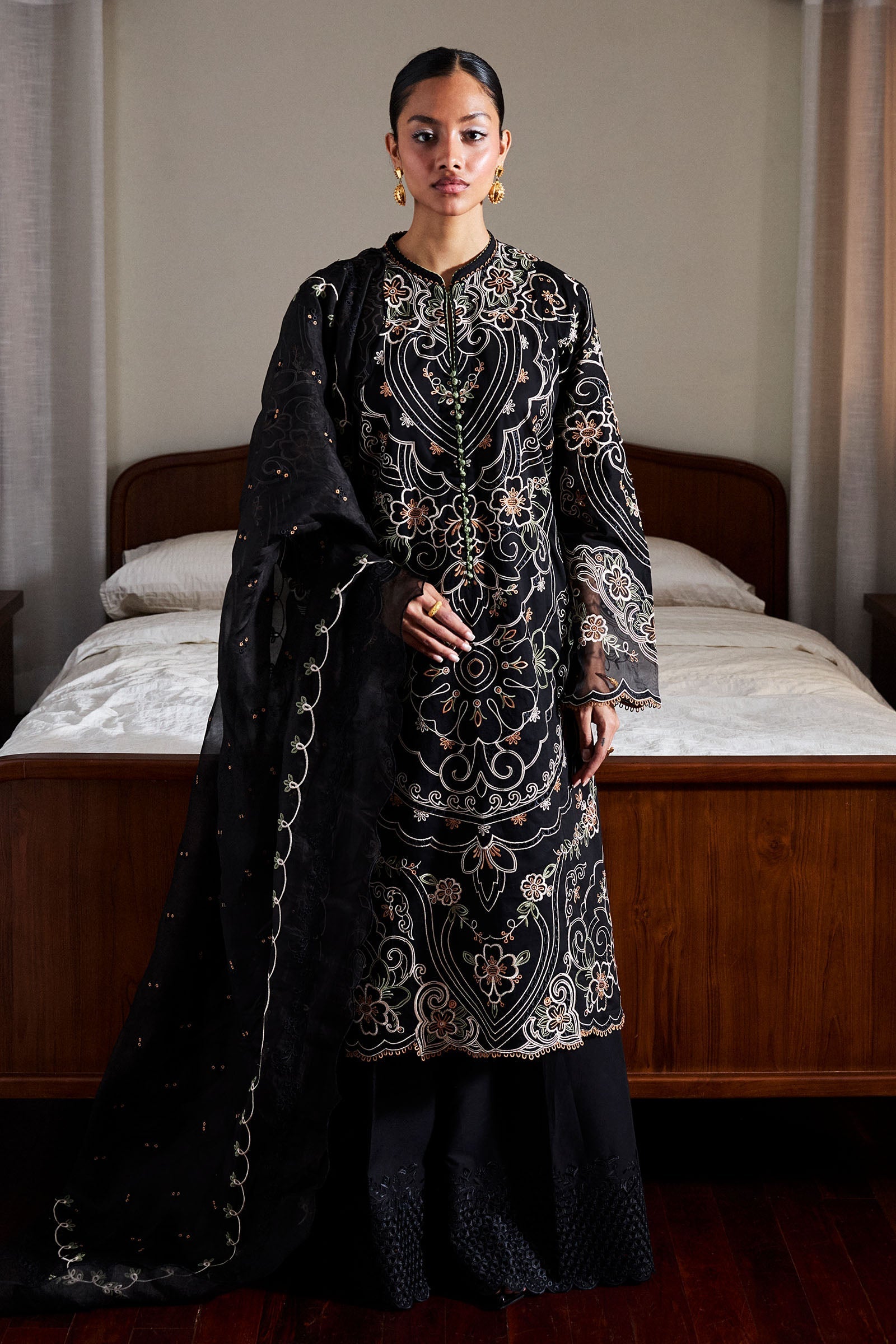 Zara Shahjahan | Satori 25 | Shizumi-4A by Zara Shahjahan - Designer Dress - Type: Ladies Clothes - Available at Libayah - 100% Original