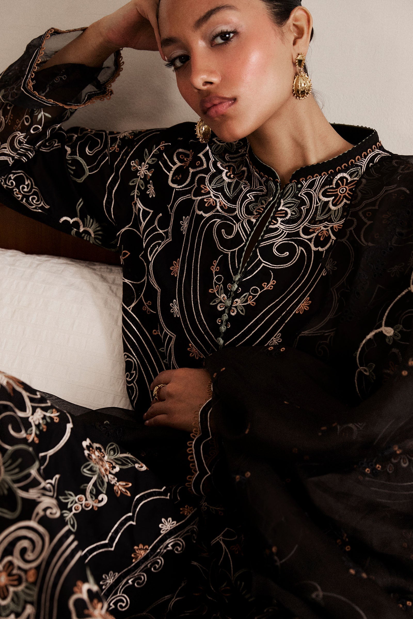 Zara Shahjahan | Satori 25 | Shizumi-4A by Zara Shahjahan - Designer Dress - Type: Ladies Clothes - Available at Libayah - 100% Original