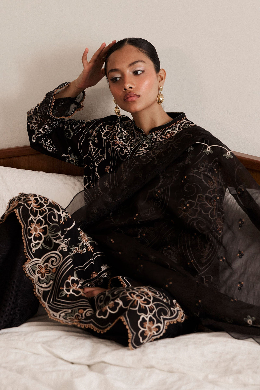 Zara Shahjahan | Satori 25 | Shizumi-4A by Zara Shahjahan - Designer Dress - Type: Ladies Clothes - Available at Libayah - 100% Original
