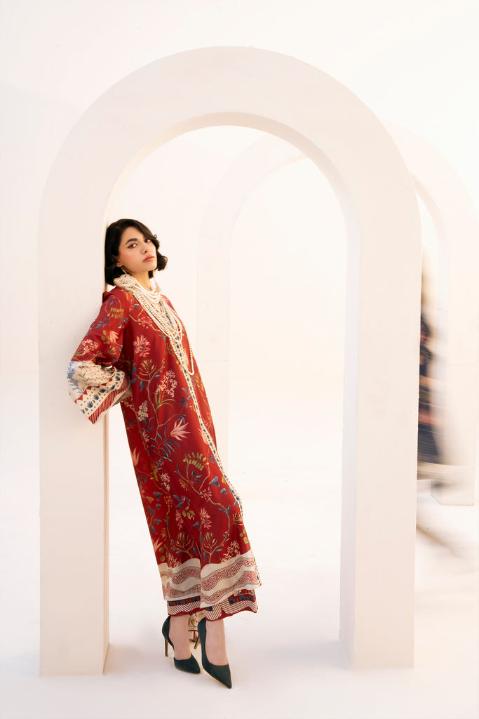 Florent | Bon Soir | Silk Scarlet by Florent - Designer Dress - Type: Ladies Clothes - Available at Libayah - 100% Original