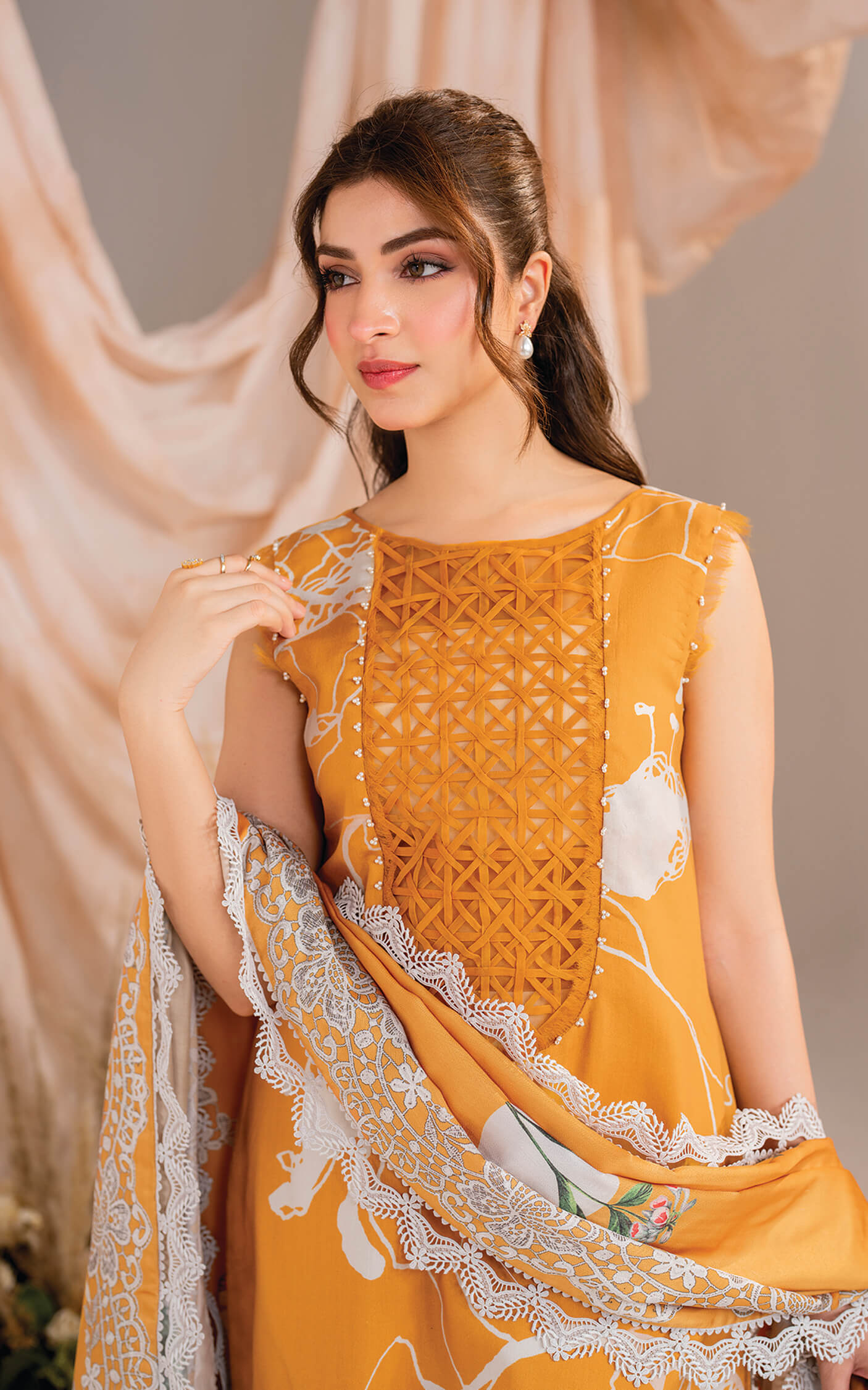 Asifa and Nabeel | Winter Meraki 24 | Solstice-MW-08 by Asifa and Nabeel - Designer Dress - Type: Ladies Clothes - Available at Libayah - 100% Original