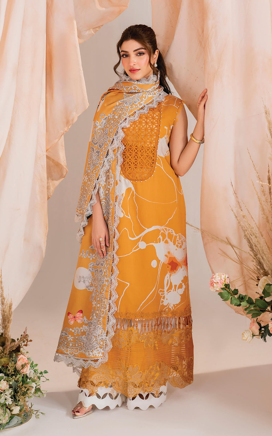 Asifa and Nabeel | Winter Meraki 24 | Solstice-MW-08 by Asifa and Nabeel - Designer Dress - Type: Ladies Clothes - Available at Libayah - 100% Original