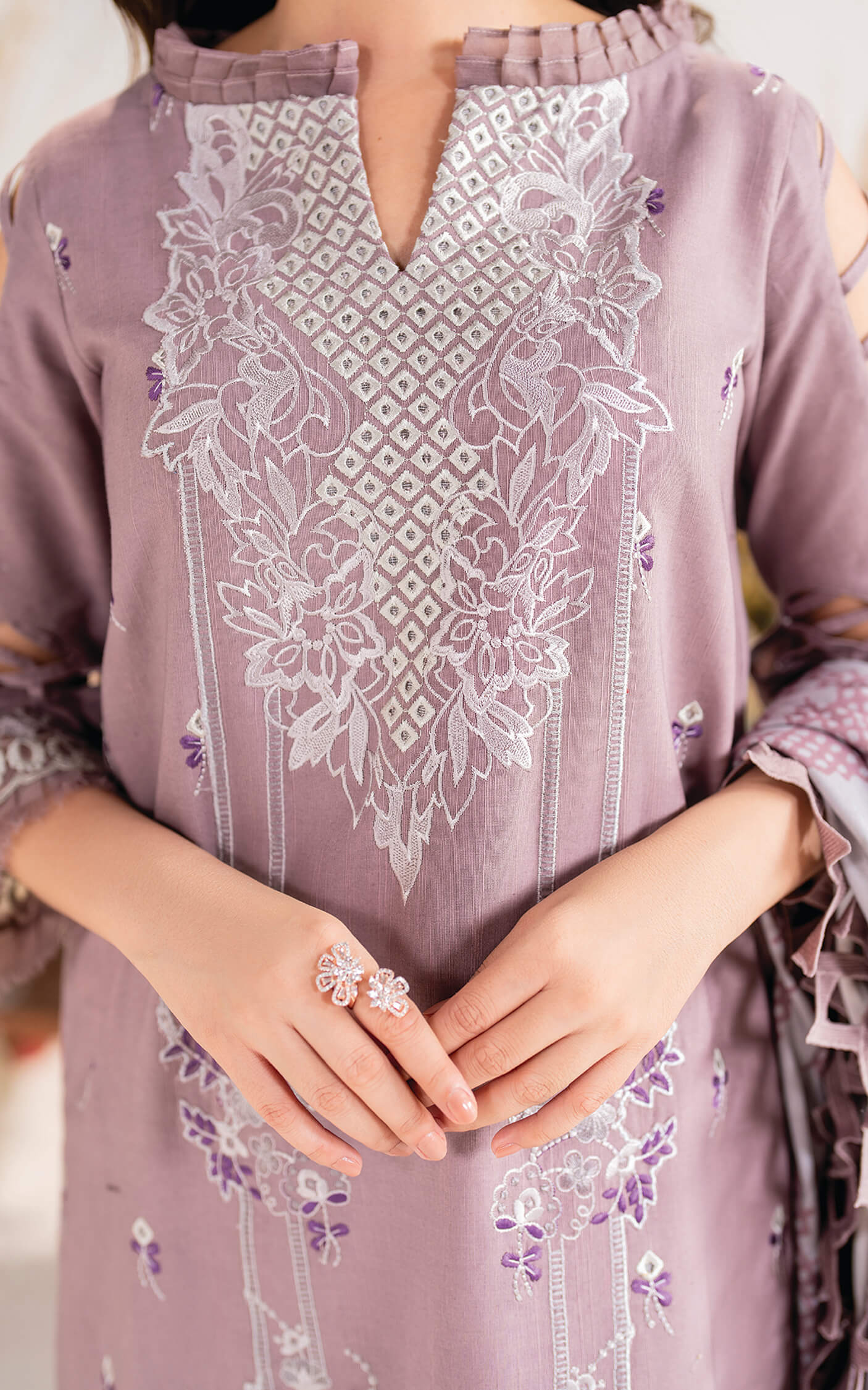 Asifa and Nabeel | Winter Meraki 24 | Sombre-MW-04 by Asifa and Nabeel - Designer Dress - Type: Ladies Clothes - Available at Libayah - 100% Original