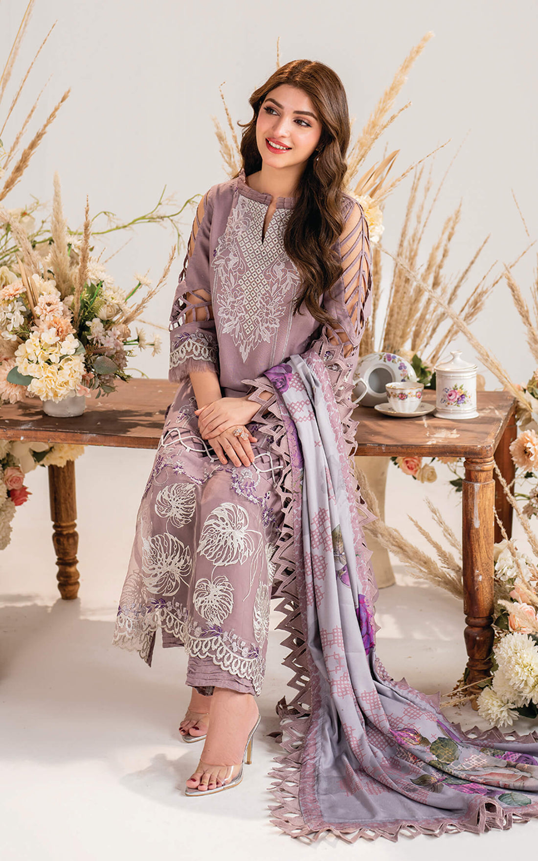 Asifa and Nabeel | Winter Meraki 24 | Sombre-MW-04 by Asifa and Nabeel - Designer Dress - Type: Ladies Clothes - Available at Libayah - 100% Original