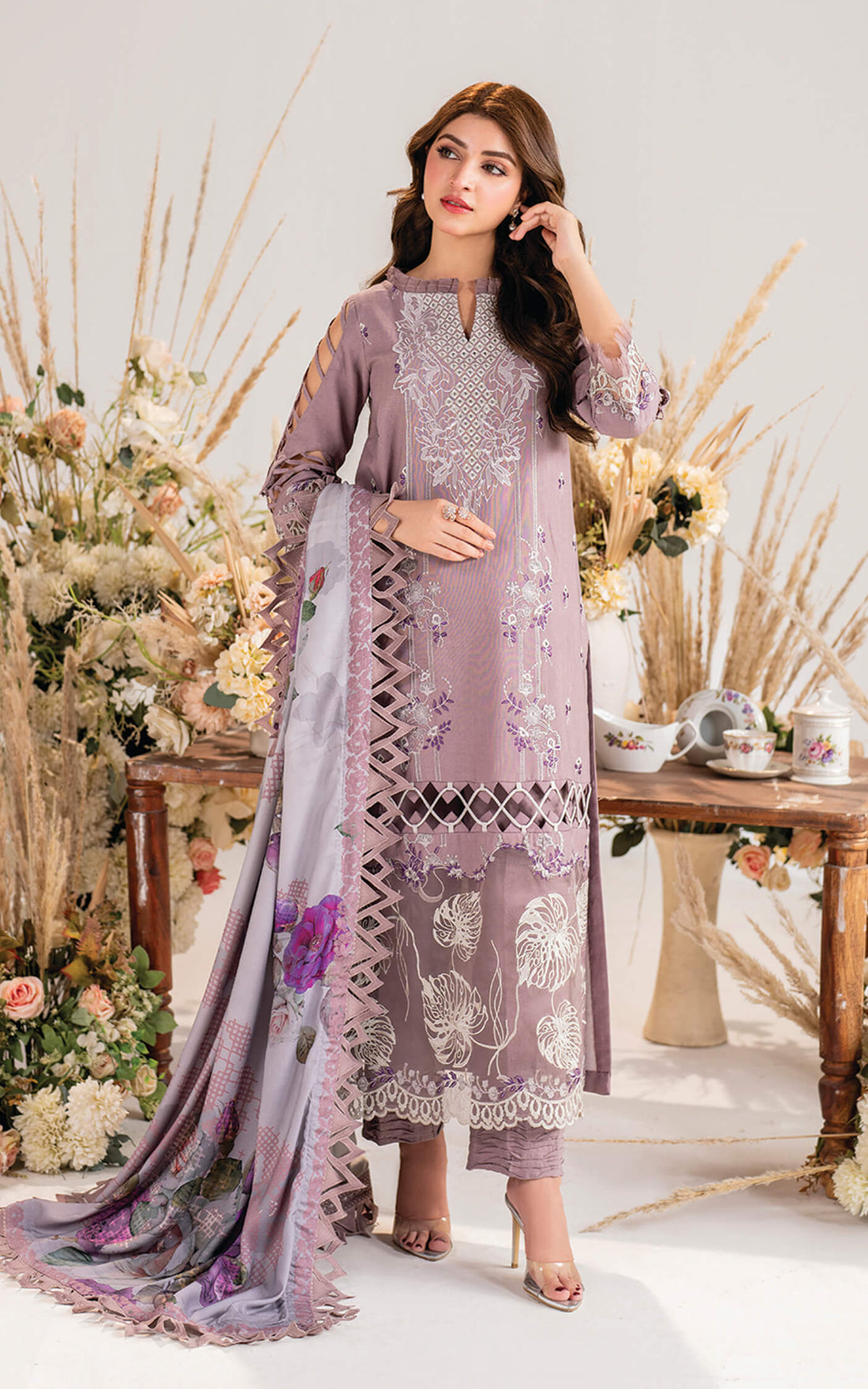 Asifa and Nabeel | Winter Meraki 24 | Sombre-MW-04 by Asifa and Nabeel - Designer Dress - Type: Ladies Clothes - Available at Libayah - 100% Original