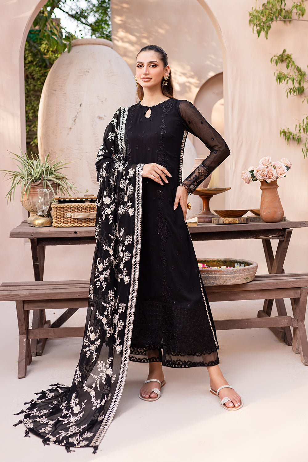 Azure | Ensembles Embroidered Formals | Starry Bliss by Azure - Designer Dress - Type: Ladies Clothes - Available at Libayah - 100% Original