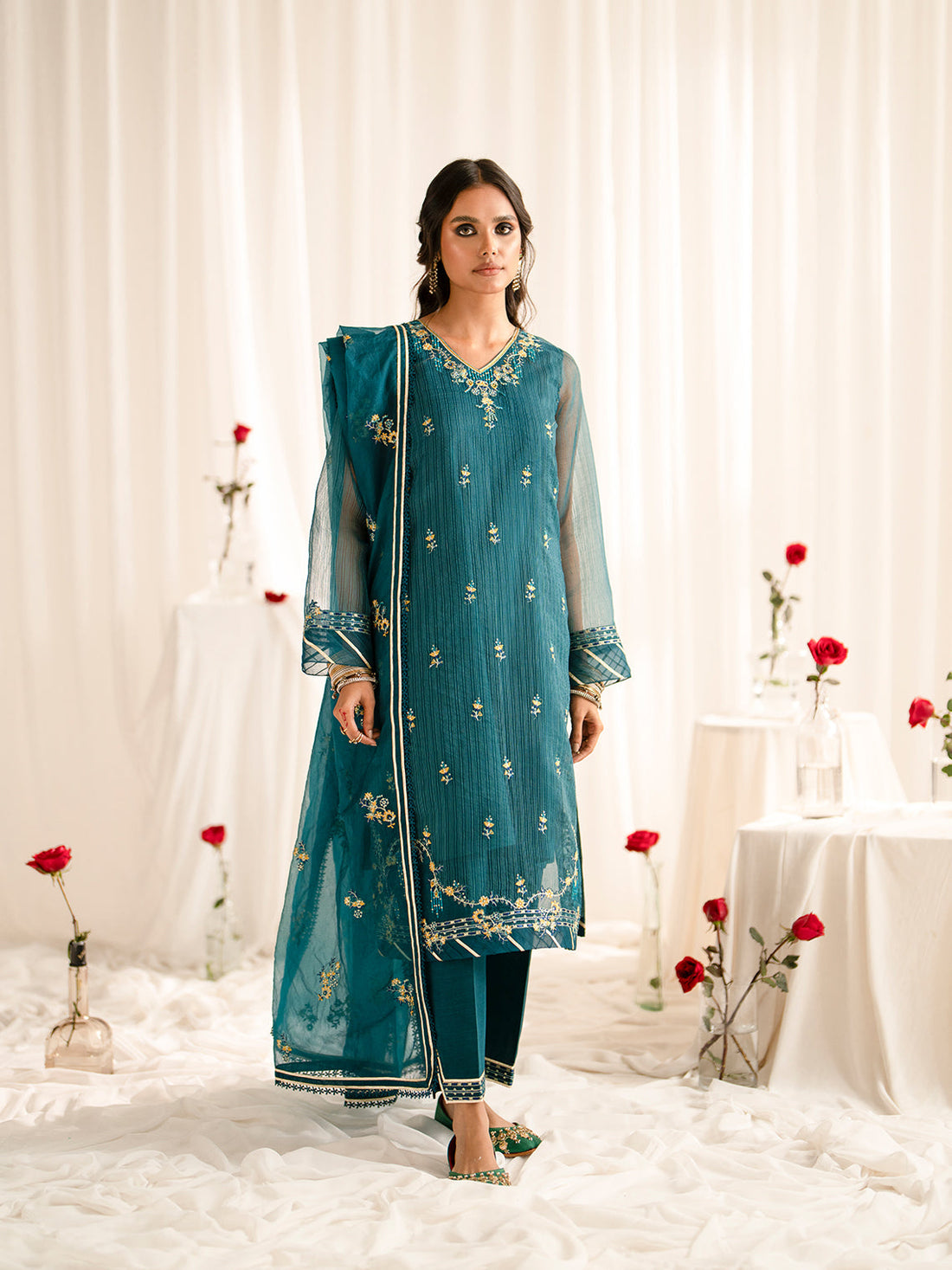 Fozia Khalid | Eid Edit 24 | Ayla by Fozia Khalid - Designer Dress - Type: Ladies Clothes - Available at Libayah - 100% Original