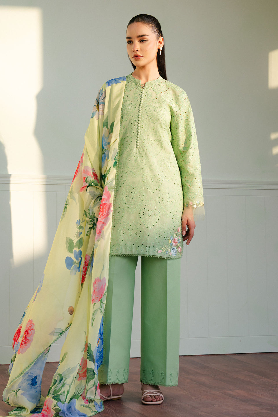 Zara Shahjahan | Coco Lawn 25 | TINA-3B by Zara Shahjahan - Designer Dress - Type: Ladies Clothes - Available at Libayah - 100% Original