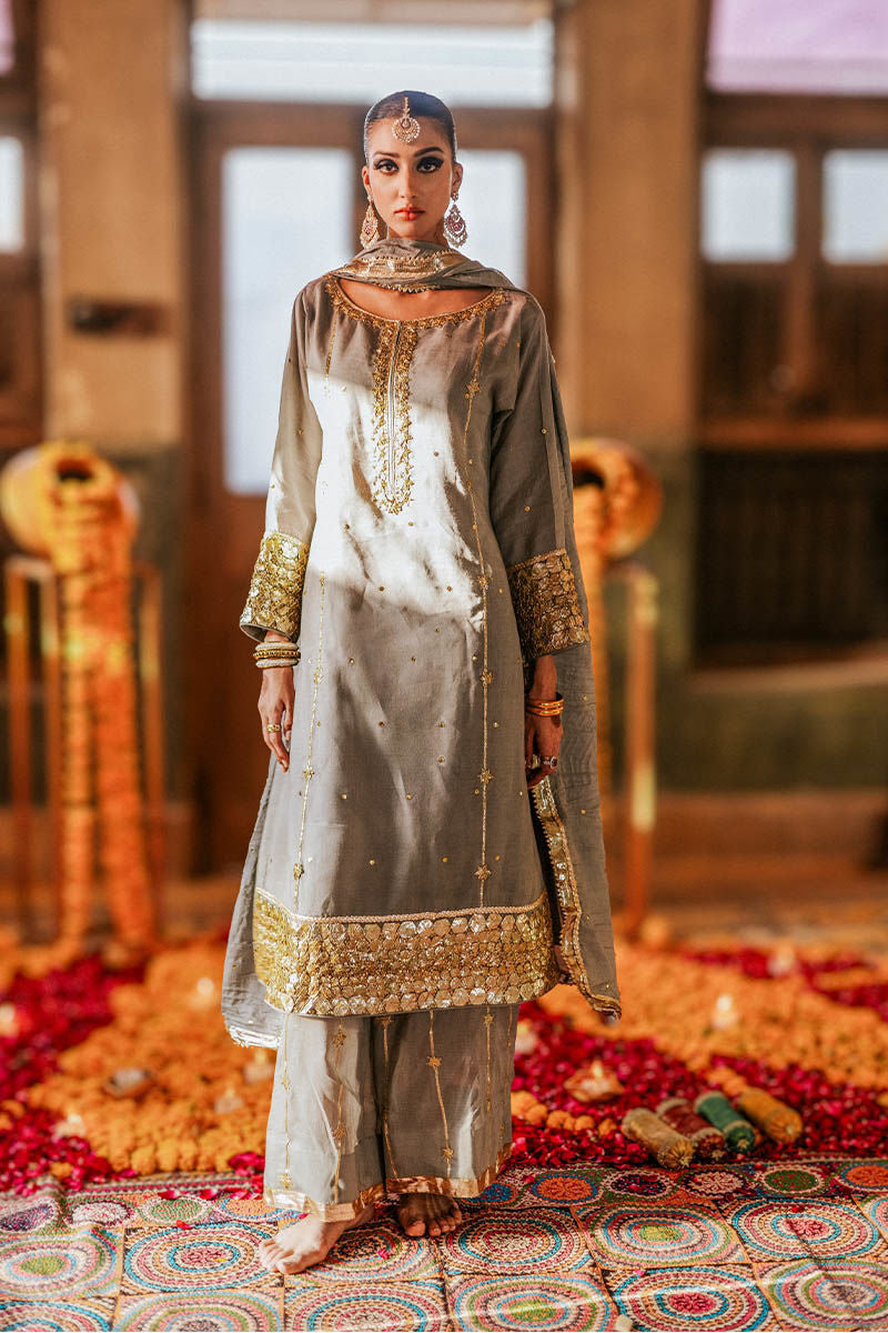 The Pink Tree Company | Gota Tikli | KARAN PHOOL by The Pink Tree Company - Designer Dress - Type: Ladies Clothes - Available at Libayah - 100% Original
