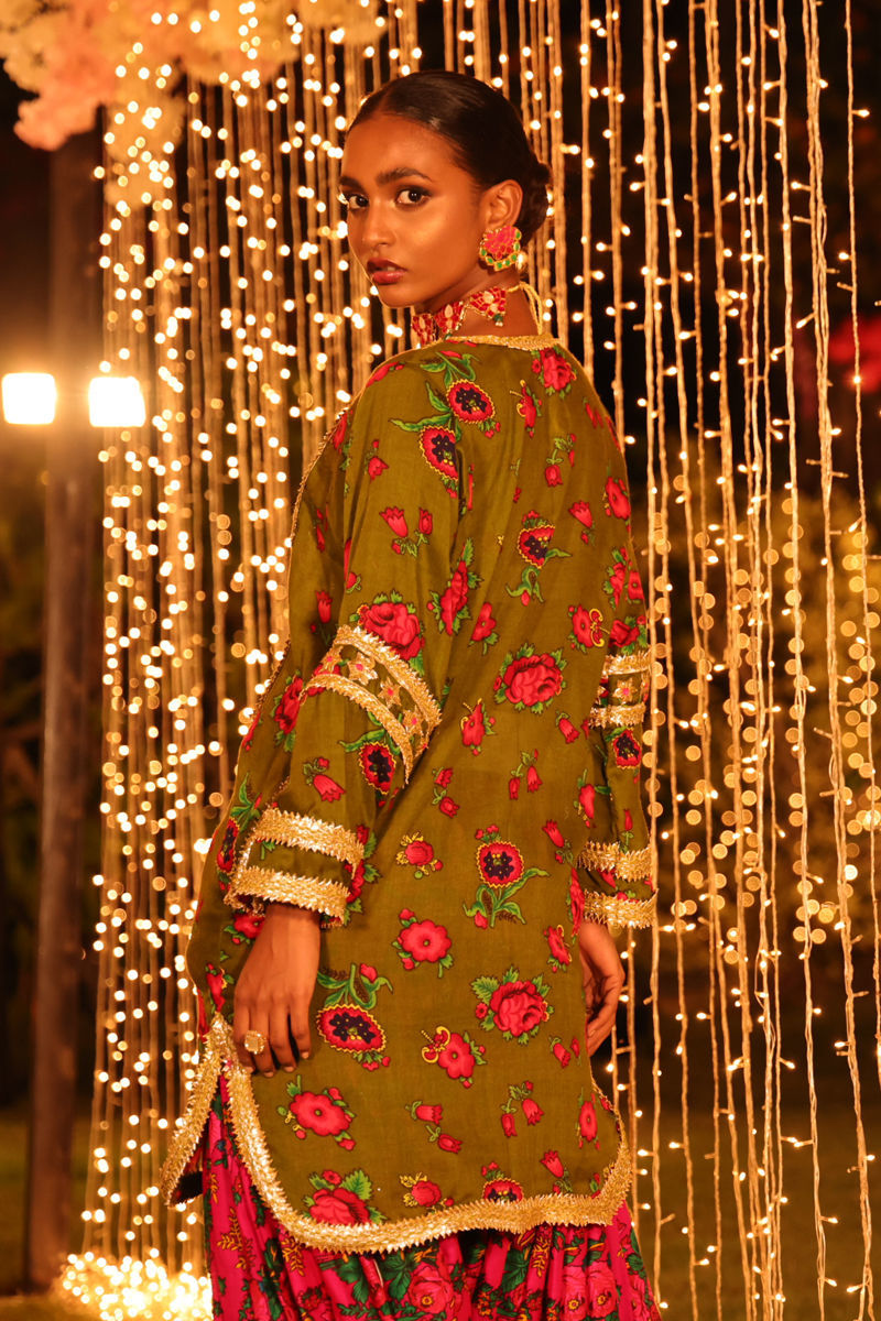 The Pink Tree Company | Wedding Wear | MAGENTA FLASH by The Pink Tree Company - Designer Dress - Type: Ladies Clothes - Available at Libayah - 100% Original