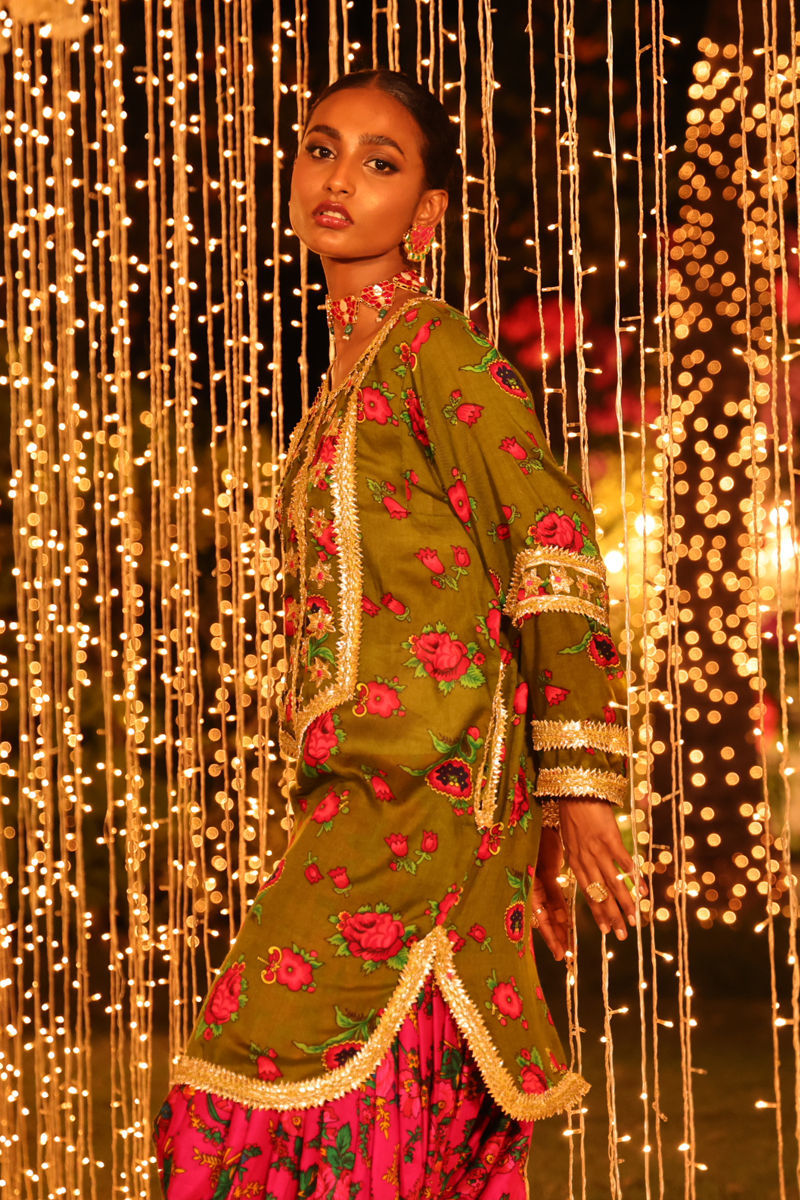 The Pink Tree Company | Wedding Wear | MAGENTA FLASH by The Pink Tree Company - Designer Dress - Type: Ladies Clothes - Available at Libayah - 100% Original