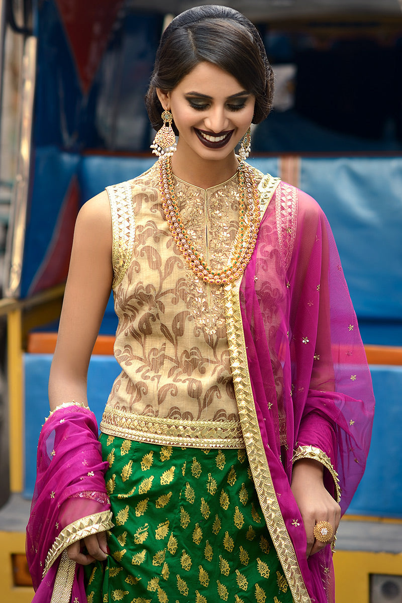 The Pink Tree Company | Wedding Wear | RAJASTHAN RIOT by The Pink Tree Company - Designer Dress - Type: Ladies Clothes - Available at Libayah - 100% Original
