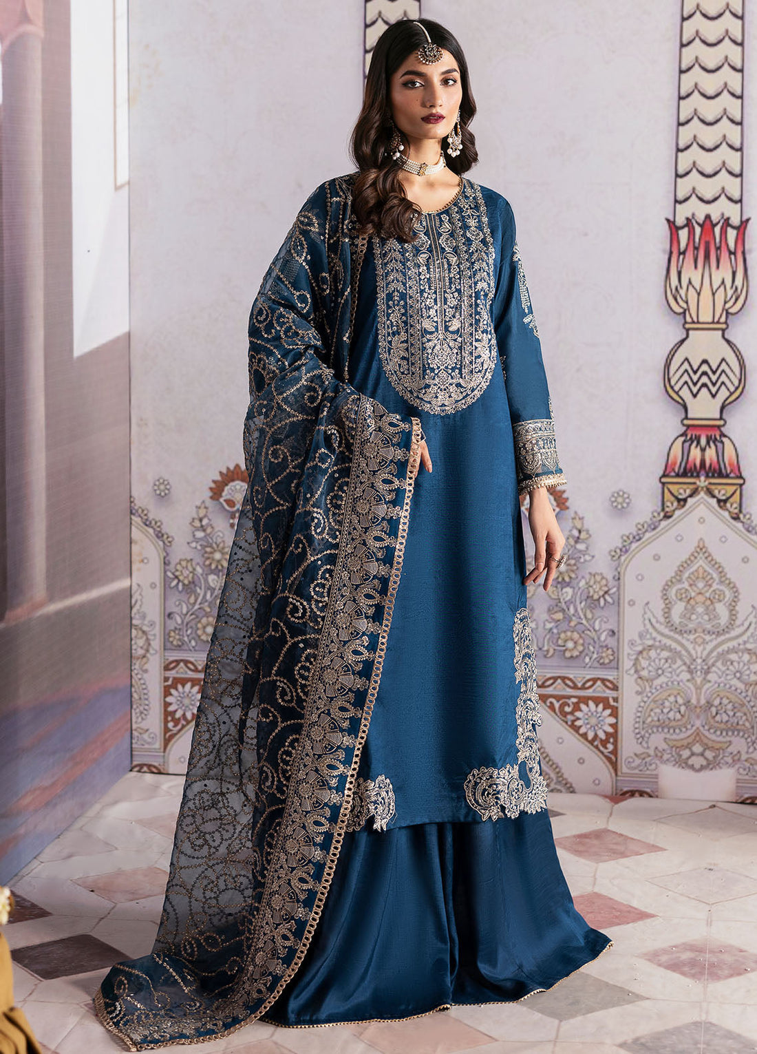 Sahane | There She Glows  | TSG-04 Azure - There She Glows by Sahane - Designer Dress - Type: Ladies Clothes - Available at Libayah - 100% Original