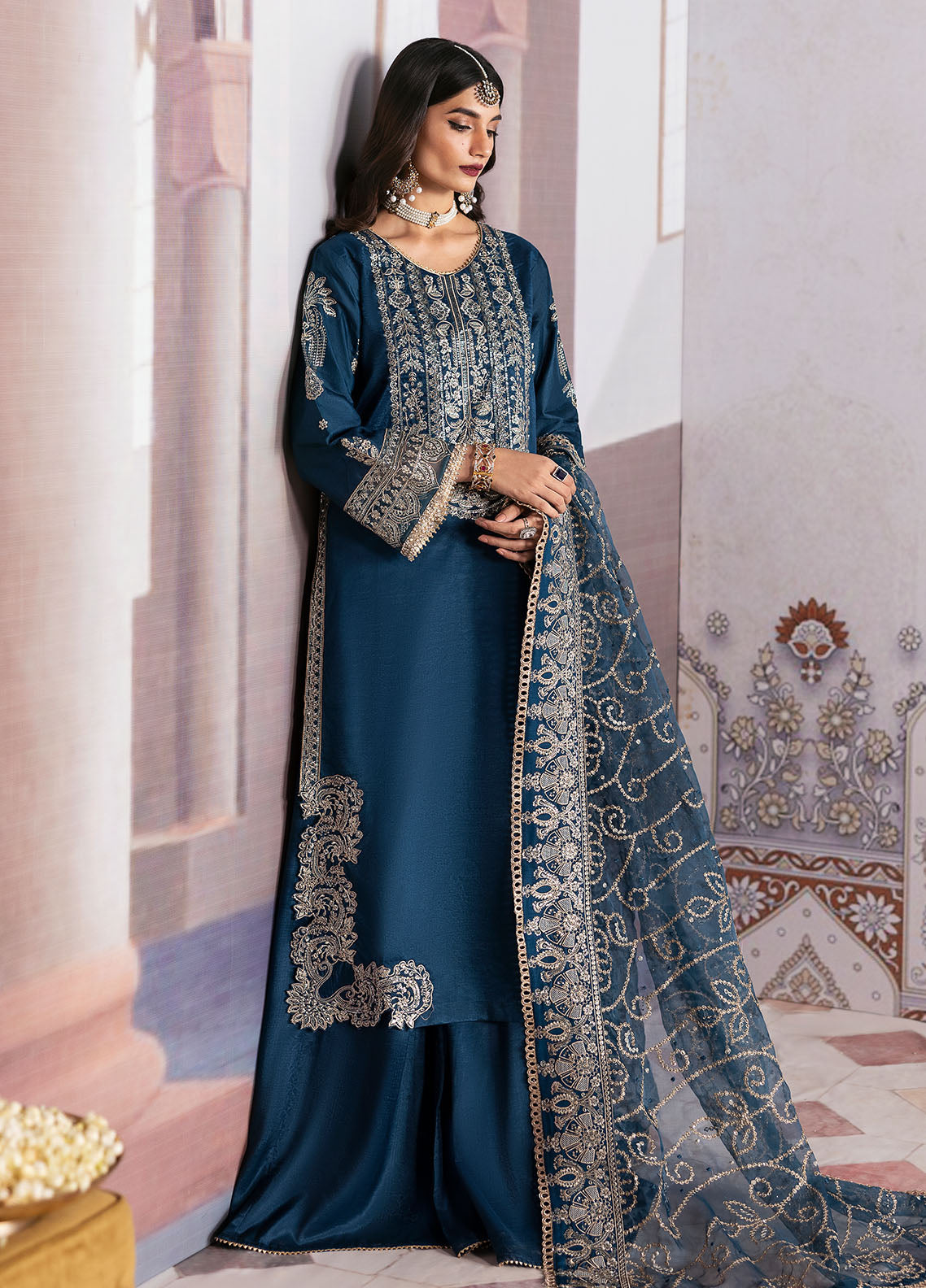 Sahane | There She Glows  | TSG-04 Azure - There She Glows by Sahane - Designer Dress - Type: Ladies Clothes - Available at Libayah - 100% Original